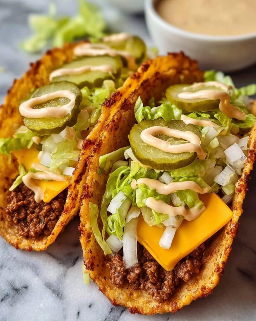 Smash Burger Tacos Recipe