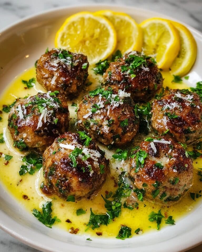Greek Lemon Meatballs Recipe