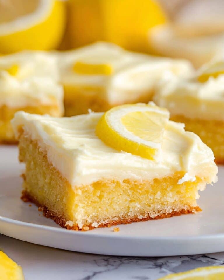 Lemon White Chocolate Brownies Recipe