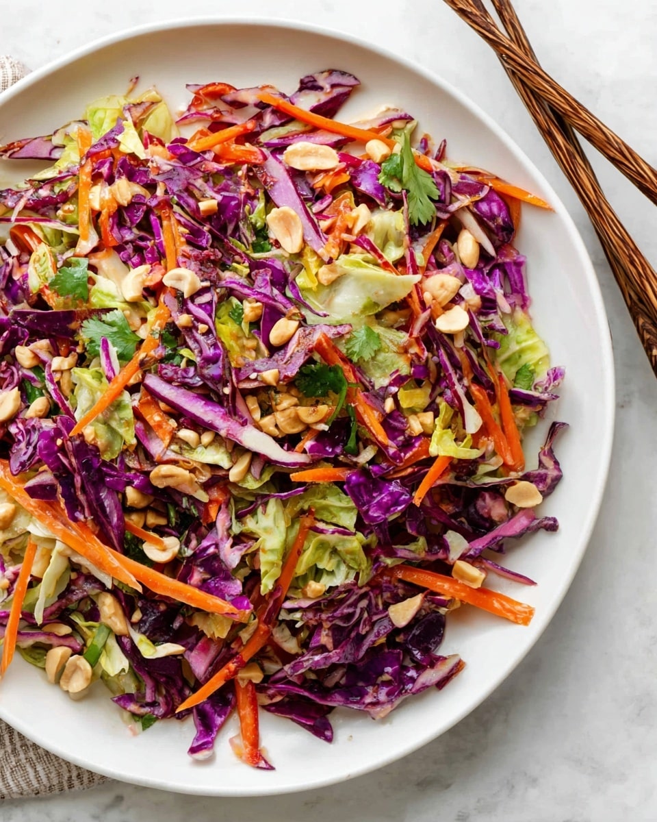 Crunchy Thai Peanut Salad Recipe