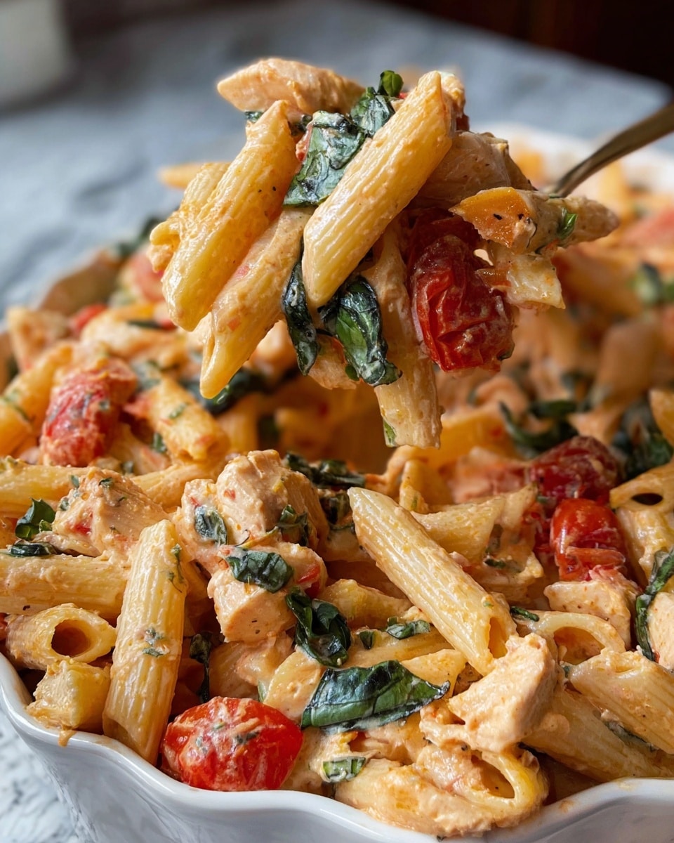 Feta Pasta & Chicken Bake Recipe