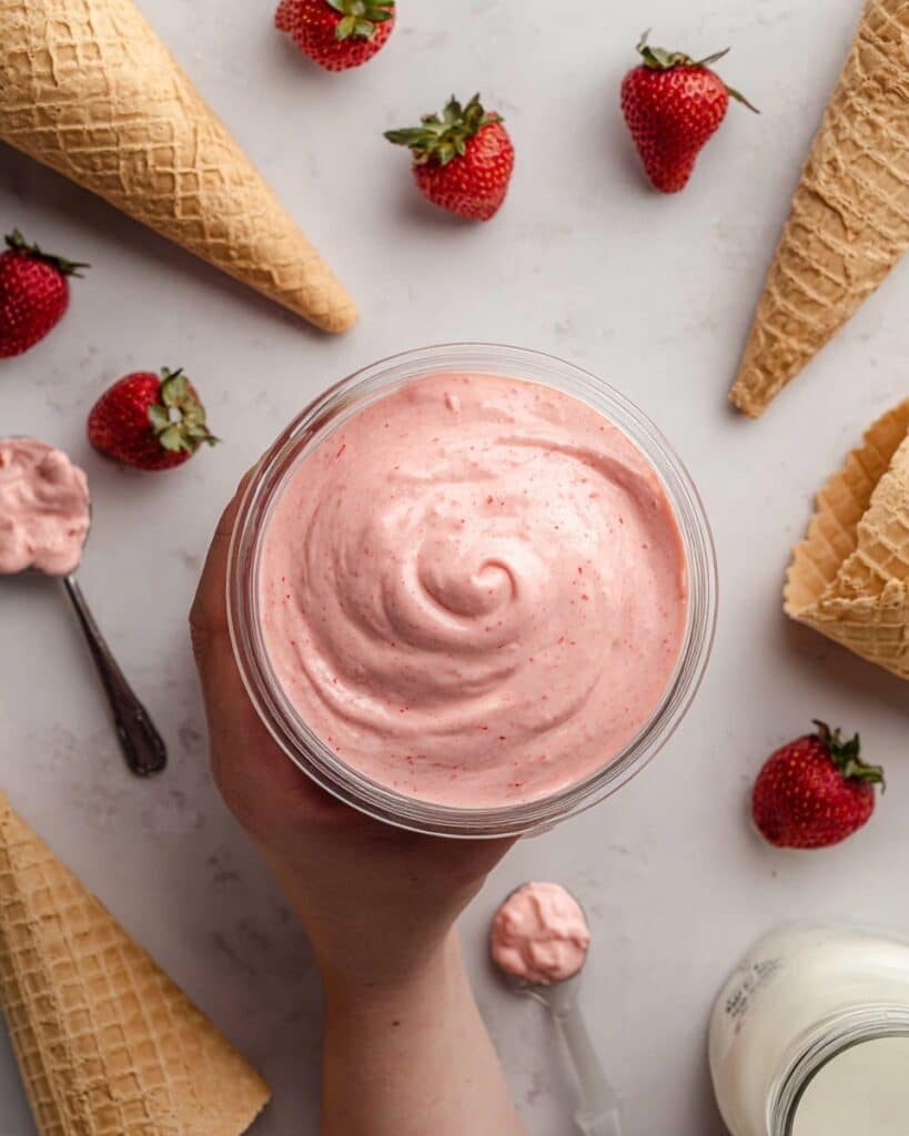Strawberry Ice Cream (Ninja Creami) Recipe