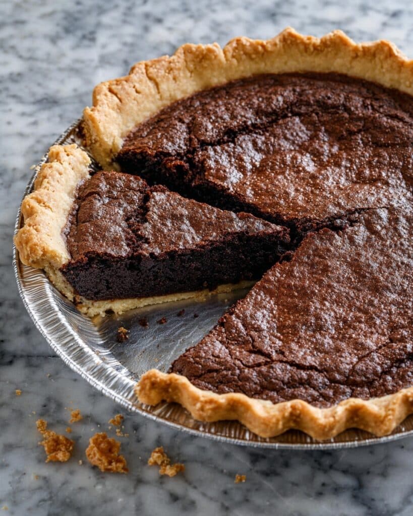 5-Ingredient Fudgy Brownie Pie Recipe