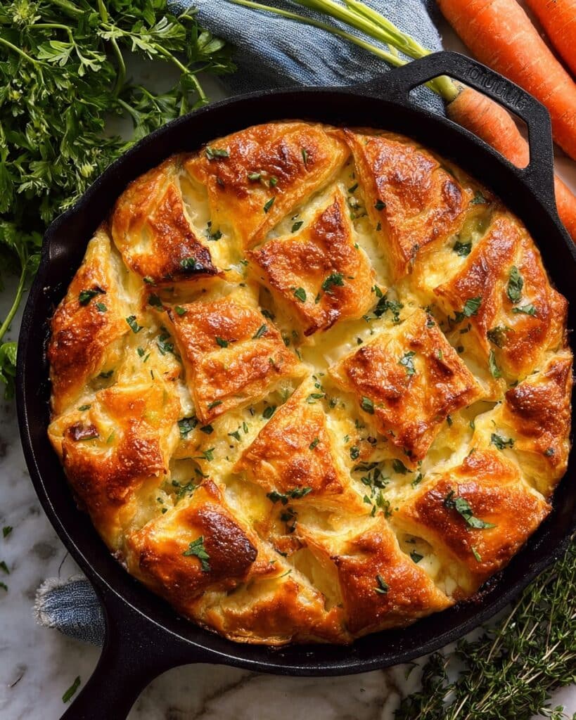 Puff Pastry Chicken Pot Pie Recipe